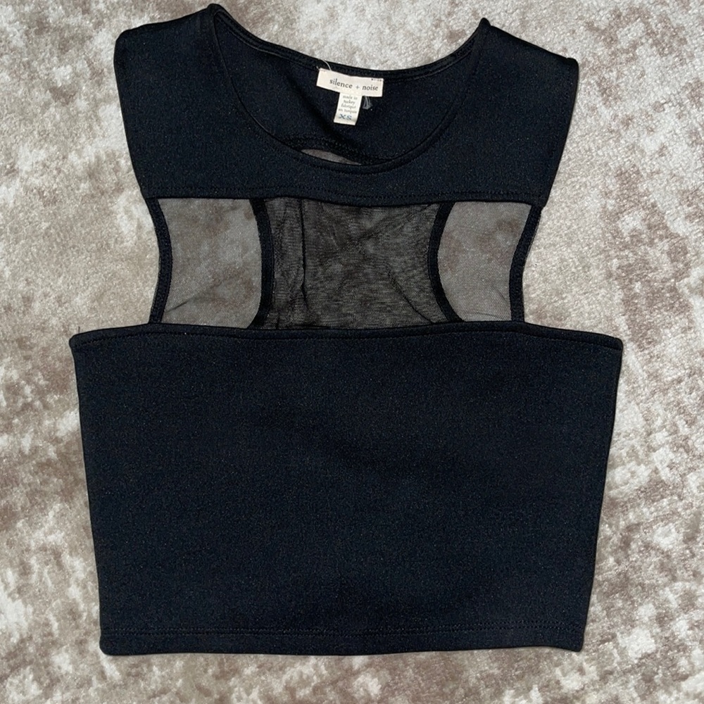 Urban Outfitters mesh crop top